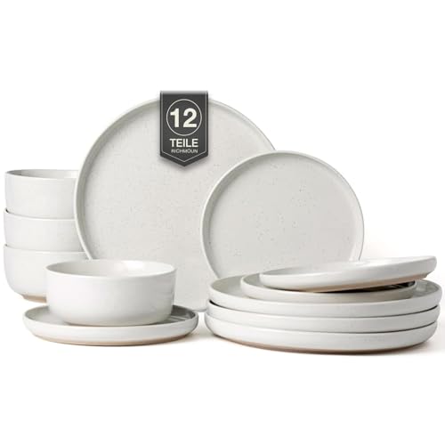 Richmount Milkyway Geschirrset?12-teiliges teller set?Steingut...