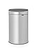 Produktbild Brabantia 114922 Touch Bin New mit herausnehmbaren Kunststoffeinsatz, metallic grey, 40 L