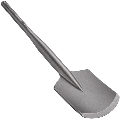 SDS Max Clay Spade, Firecore 41/2 In. x 17 In. Steel Drill Shovel Bit