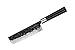 SAMURA Blacksmith Professionale Giapponese Damasco Coltello da Cucina Nakiri Micarta 168 mm/6.6 '. Durezza 60 HRC.