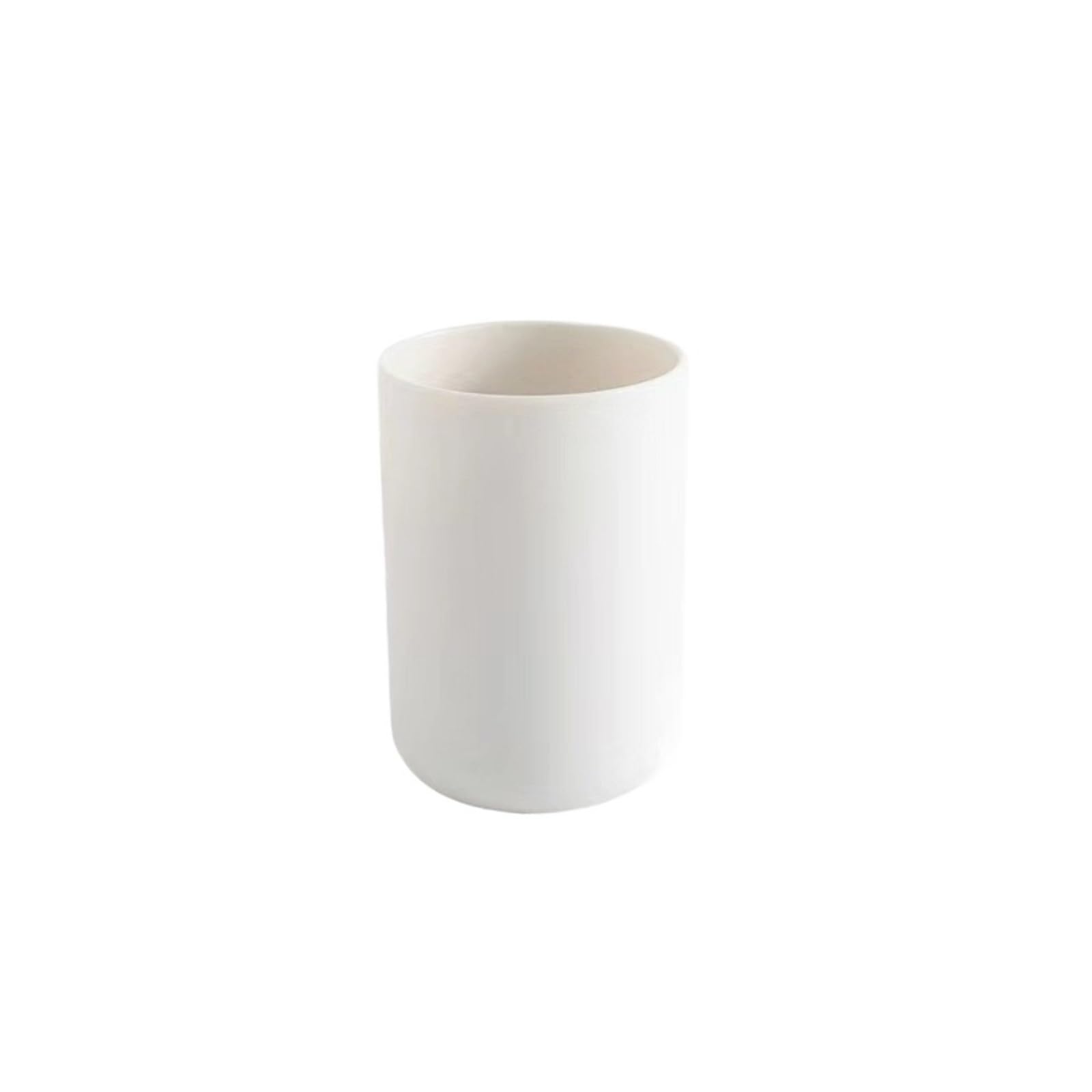 4Pcs Simple Color Toilet Mouthwash Cup, Minimalist Toothbrush, Travel Portable Design For Travel And Camping(White)