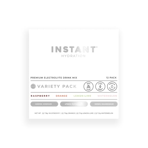 Instant Hydration Electrolytes Powder Packets - Variety Pack - Ze...