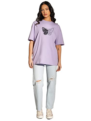 Image of Women's Cotton Casual Oversized /Boyfriend T-Shirt