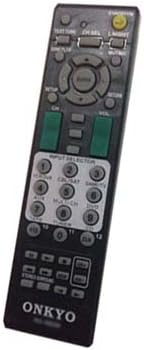 Z&T Remote Control Replace for Onkyo HT-R430 HT-S580 HT-SR8460 TX-8555 RC-607M TX-SR505E AV Receiver Home Theater System