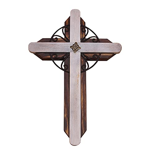Crucifijo para Estantería de Dormitorio Capilla Cruz de Pared Jesús Tipo B