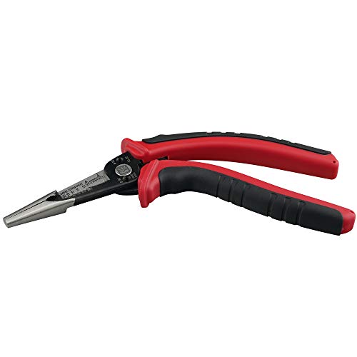 KAIFNT K602 Ergonomic 6-In-1 Combination Wire Service Tool, Stripping Crimping and Gripping Pliers, 8