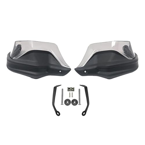 Protège-mains moto pour HONDA NT1100 2022-2023 - Kit déflecteurs noir et gris