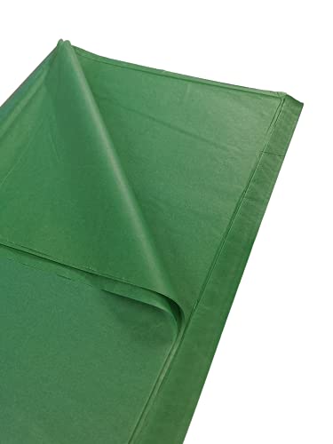 Seidenpapier mit Jade-Smaragdgrün zum Verpacken von 25 großen Bögen, säurefreies Kunstpapier, perfekt für Geschenkverpackungen, Aufbewahrung, Verpackung, Kunst und Handwerk, Großpackung, Archivierung,