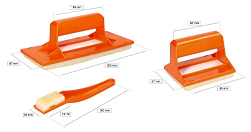 KOTARBAU® USA-Paint schildergereedschapsset - kunststof borstels om te schilderen - Afbeelding 3