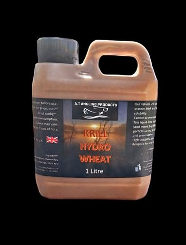 Carp Fishing Krill Hydro Wheat 1 Litre spod liquid. Boilie/pellet soak. PVA friendly