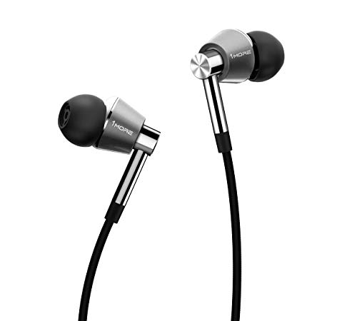 1MORE 有線 イヤホン ハイレゾ音源対応 トリプルドライバー Hi-Res ステレオ Hi-Fiサウンド ビジュアルグランプリ ノイズ遮断 カナル型 リモコン マイク付 カナル型 E1001