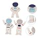 Gogogmee 20pcs Cute Astronaut Erasers for Boys and Girls Mini Erasers Space Theme Star Boys and Girls Toy Pencil Topper