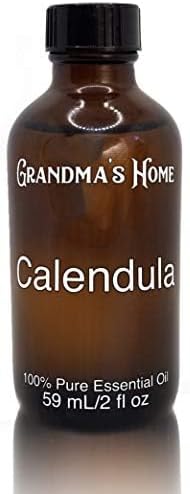 Calendula (Marigold) Essential Oil - 2 fl oz -100% Pure and Natural - Grandma's Home