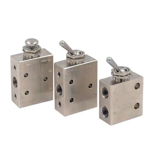 Válvula neumática de aire TAC2-31P 41V de 2 posiciones y 5 vías para cilindros mecánicos 8