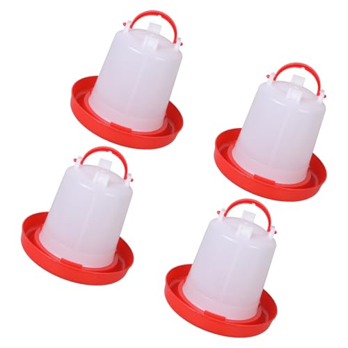 High Capacity Chicken Waterer and Feeder Resistant for Farming Chicken Vegetable String Bag Chicken Feeder Poultry Feeder Chicke