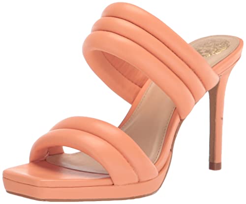 Vince Camuto Sandália plataforma feminina Eluinsa Puffy de salto alto, Melone, 38
