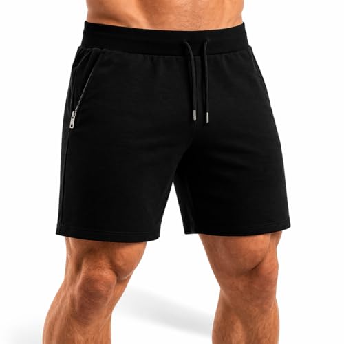 Men’s 100% Merino Wool Training Shorts | 7″ Inseam | Odor-Resistant, Breathable | Athletic Shorts