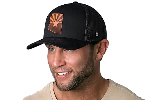 Image of HAKA State Flag Series Trucker Hat for Men & Women, Adjustable Baseball Hat, Golf Hat Snapback