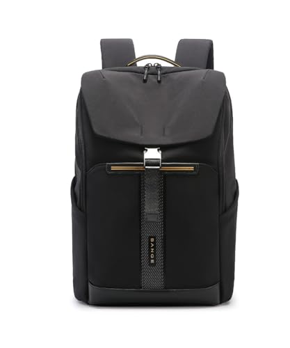 Image of Red Lemon BANGE Water-Resistant Laptop Backpack for Men & Women, Stylish Anti-Theft Business Travel Bag with Multi-Compartments