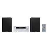 パイオニア X-HM26 CDミニコンポ Bluetooth搭載/MP3/AM/FM対応 シルバー X-HM26(S)