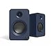 Kanto REN Blue Bluetooth Powered Bookshelf Speakers - Matte Blue Pair with 4 Year Amber Protection Plan (2024)