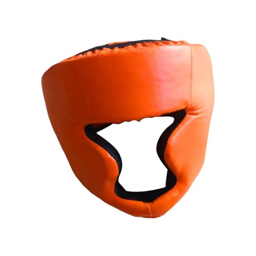 【Protezione completa della testa】: progettata per la boxe, il combattimento libero e l'allenamento di arti marziali, questa attrezzatura per casco da boxe offre una copertura completa per proteggere la testa durante l'allenamento di combattimento intenso