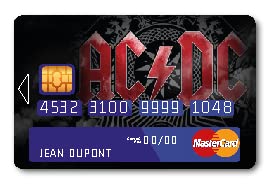 COPPIA - Sticker Autocollant Carte Bancaire - AC/DC - COPPIA - Démarquez-vous en personnalisant votre Carte Bancaire à petit prix - Fabrication Française Green 8 x 5 cm Cover