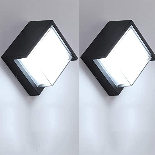 Lámpara de pared impermeable de aluminio moderna al aire libre para pasillos y salones 6