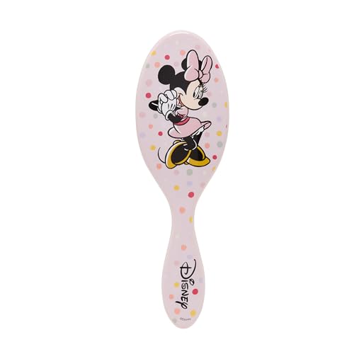 Wet Brush Original Detangling Hair Brush, Hello Disney Minnie Mouse - Ultra-Soft IntelliFlex Bristles - Detangler Brush Glide Through Tangles With Ease For All - For Women, Men, Wet & Dry Hair