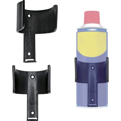 Amazon | ステルスマウント スプレー缶ホルダー（2個入り）ブラック