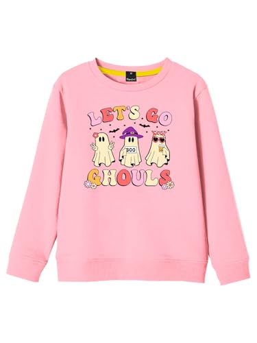 Image of Remimi Kids Halloween Sweatshirt Long Sleeve Thanksgiving Tops 3-14 Years