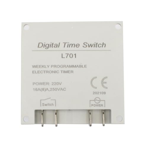 Minuteur numérique L701 pour micro-ordinateur 24V : finis les oublis d'extinction