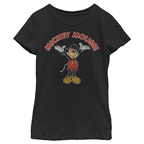 Disney Friends Mickey Retro Girls Standard T-Shirt