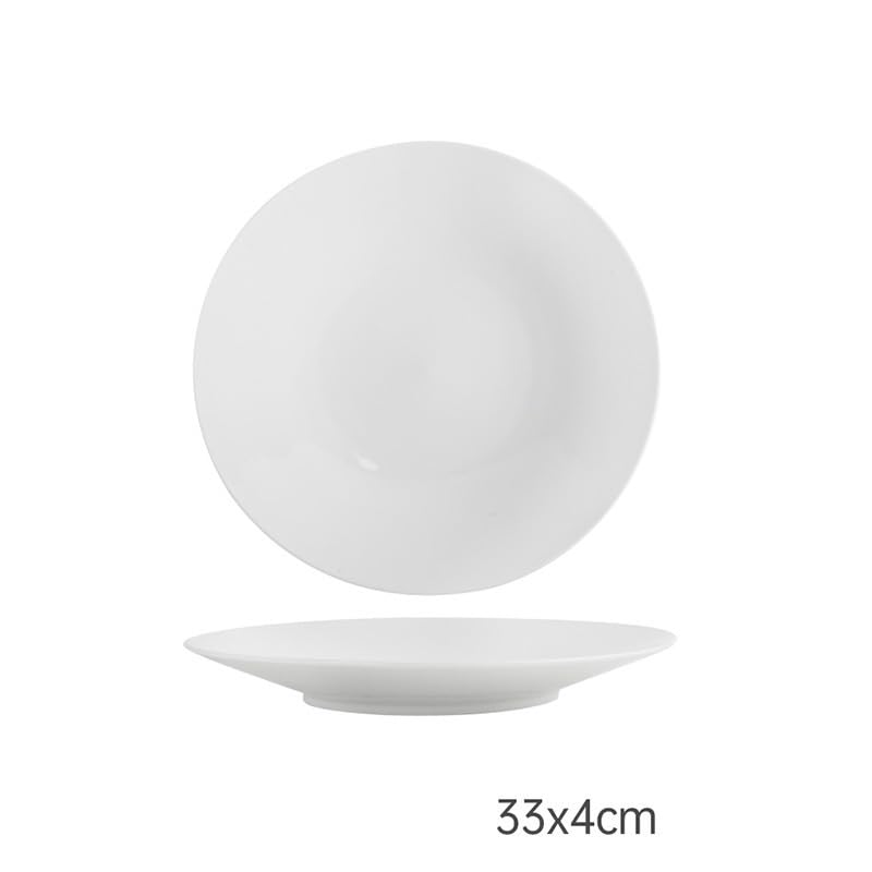 Talerze obiadowe talerz ceramiczny, talerz do użytku domowego, zachodni stek zastawa stołowa zestaw naczyń zachodnich (M)