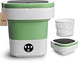 Mini Portable Washing Machine, Upgraded Washer with Spin Basket Laundry Machine, 3 Cleaning Modes Suitable for Small Clothes, Foldable Design Ideal for Hotel,Apartment, Home and Campain