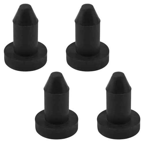 FINBe 4PCS Kayak Drain Plug Kayak Push-in Drain Plug (1/2 Inch Diameter) for Most Fishing Boats and Kayaks