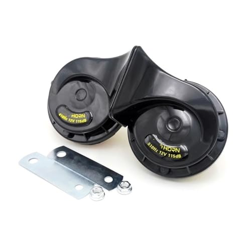 Bocina de aire fuerte 12V de doble tono: juego de 2 piezas para una máxima potencia acústica