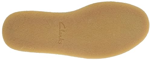 Image of Clarks Mens Oakpark Low Tan Leather Boat Shoe