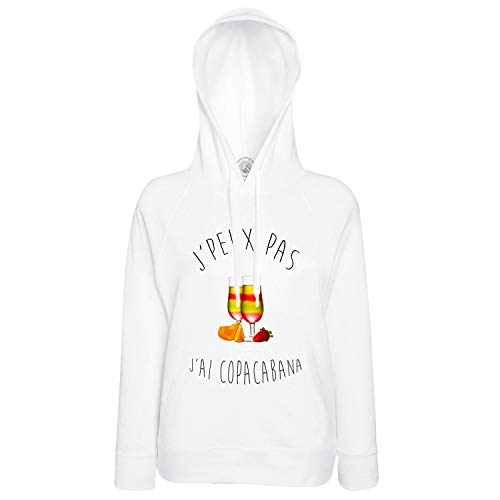 Sweat à capuche humour Copacabana une idée cadeau originale pour vos proches