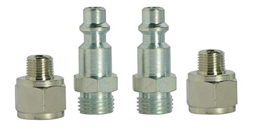 Mecafer Mecadeco 610405 2 Inserts 1/4 m + 2 adaptateurs 1/8M