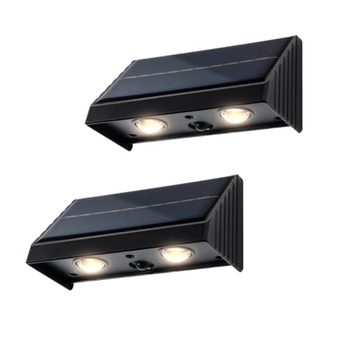 XmnSoly Solar Lights Outdoor 3000K Warm White...