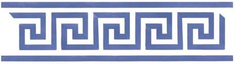 Designer Stencils Greek Key Wall Stencil SKU #2651