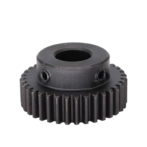 Bevel Gear Pinion Hardware Mechanical Module 1 Motor Gear 1M-44T/45Teeth Carbon Steel High Frequency Teeth Spur Gear Bore 8/10/12 Mm(10 mm-44 Teeth)
