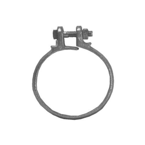 Dixon 16 Malleable Iron Single Bolt Hose Clamp, 23/8" 21/2" OD, Box