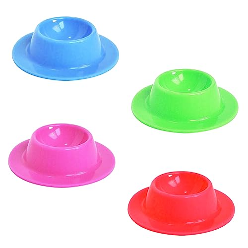 Yardenfun 4pcs Boiled Egg Cups Egg Separator Egg Storage Bin Egg Serving Cup Utensil Tray Egg Cup Tray Egg Tray Serveware Boiled Egg Holder Egg Serving Platter Egg Holder Kitchen re-usable