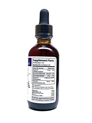  Vitamin B12 Complex Liquid Sublingual Drops for Fast Absorption
| Vitamin B12 Complex Liquid Sublingual Drops B2, B3, B