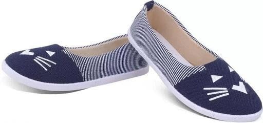 VAMIKAENTERPRISES2025 Casual Printed Ballerinas with Closed Back Design for Women and Girls-image-42