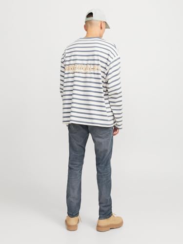 Jean Gris JACK & JONES JJIGLENN Solution Style pour Silhouette Élancée