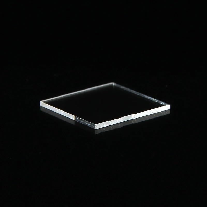 10PCS Quartz Glass Plate（15x15x1mm）