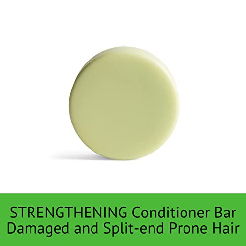 Peach-not-Plastic-Shampoo-and-Conditioner-Bar-Set-Strengthening-for-Damaged-Split-prone-Hair-Leaves-Hair-Strong-Healthy-Plant-Based-Vegan-Eco-Friendly-2-Bars